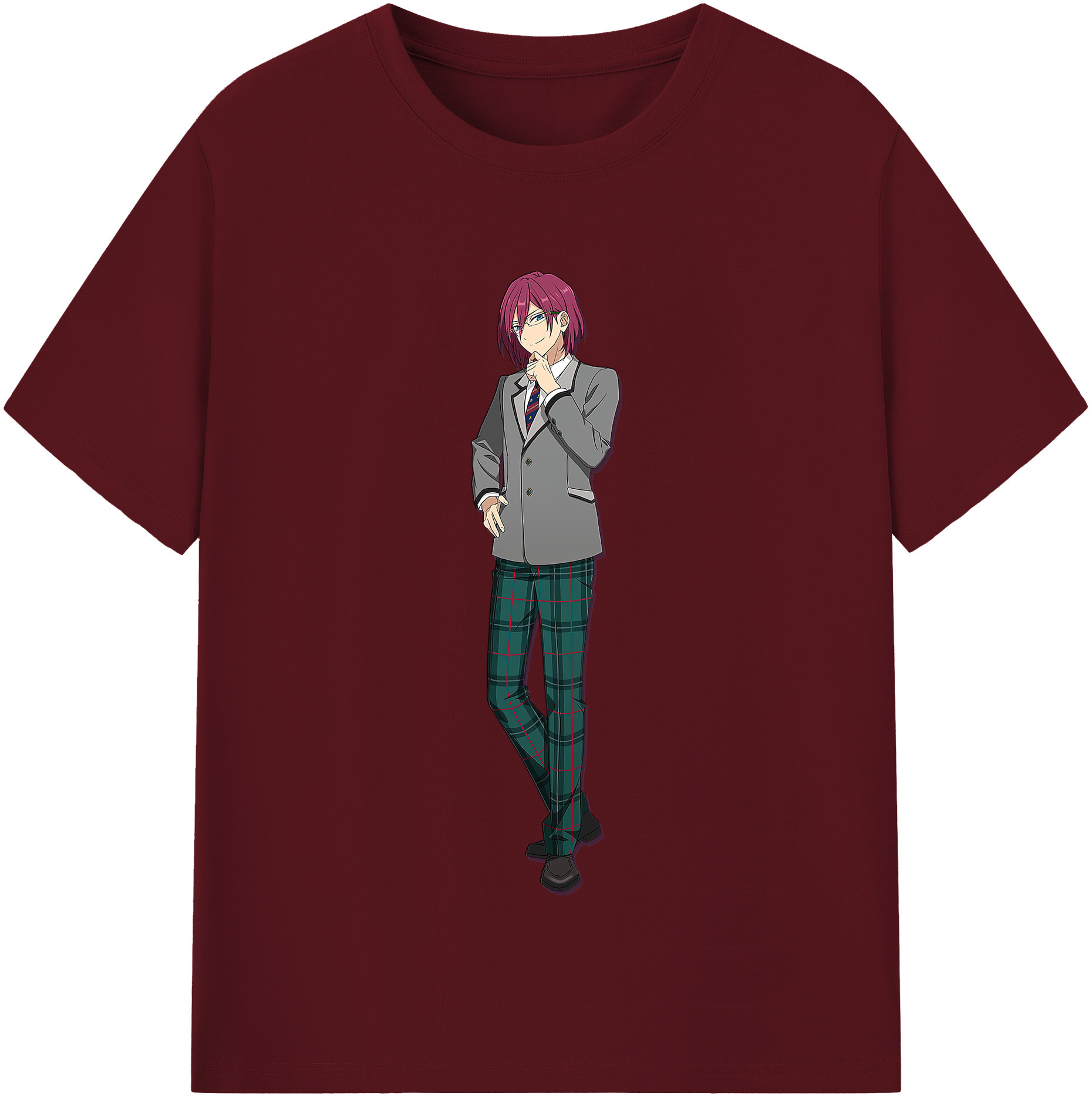 （画像用） あんさんぶるスターズ! Ensemble Stars 綿100％半袖Tシャツ（フロントプリント）